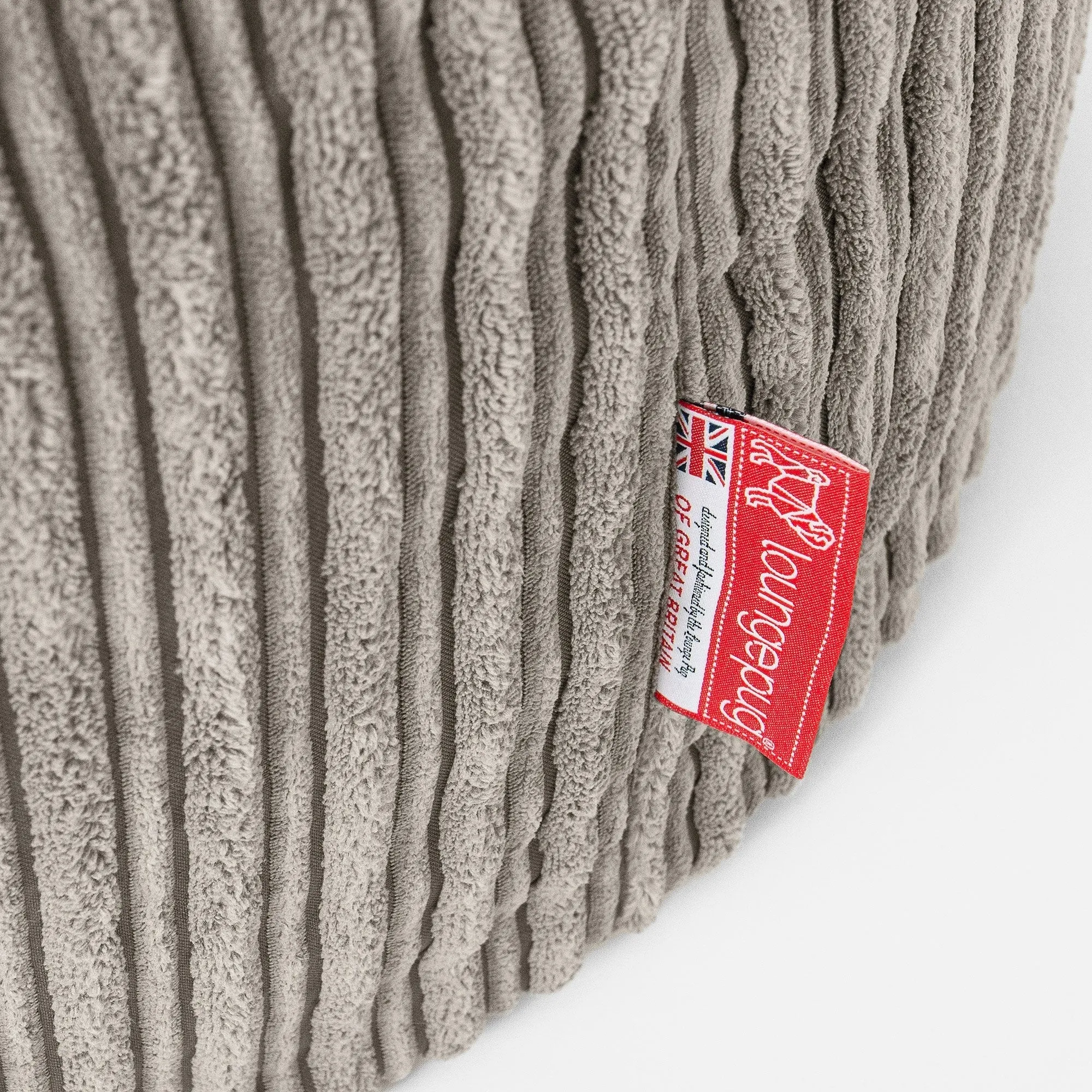 Ultra Comfy Kids Super Sized Bean Bag 6-14 yr - Cord Mink