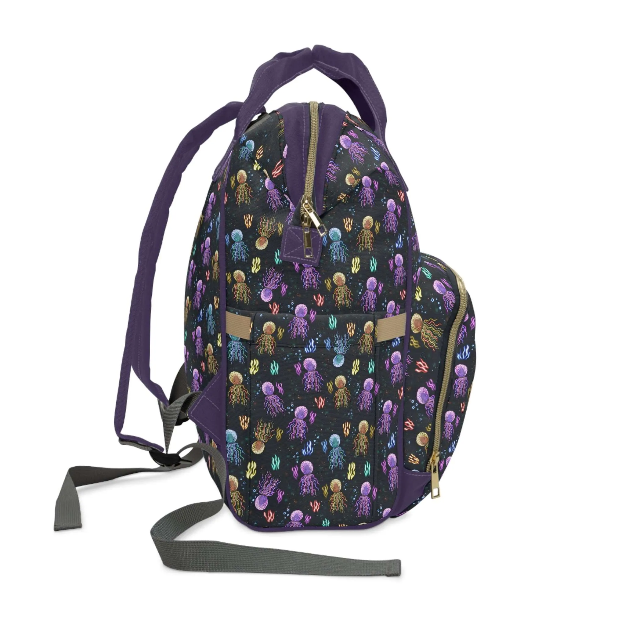 Underwater Fun Multi-Function Baby Changing Backpack Bag - Squidding Around