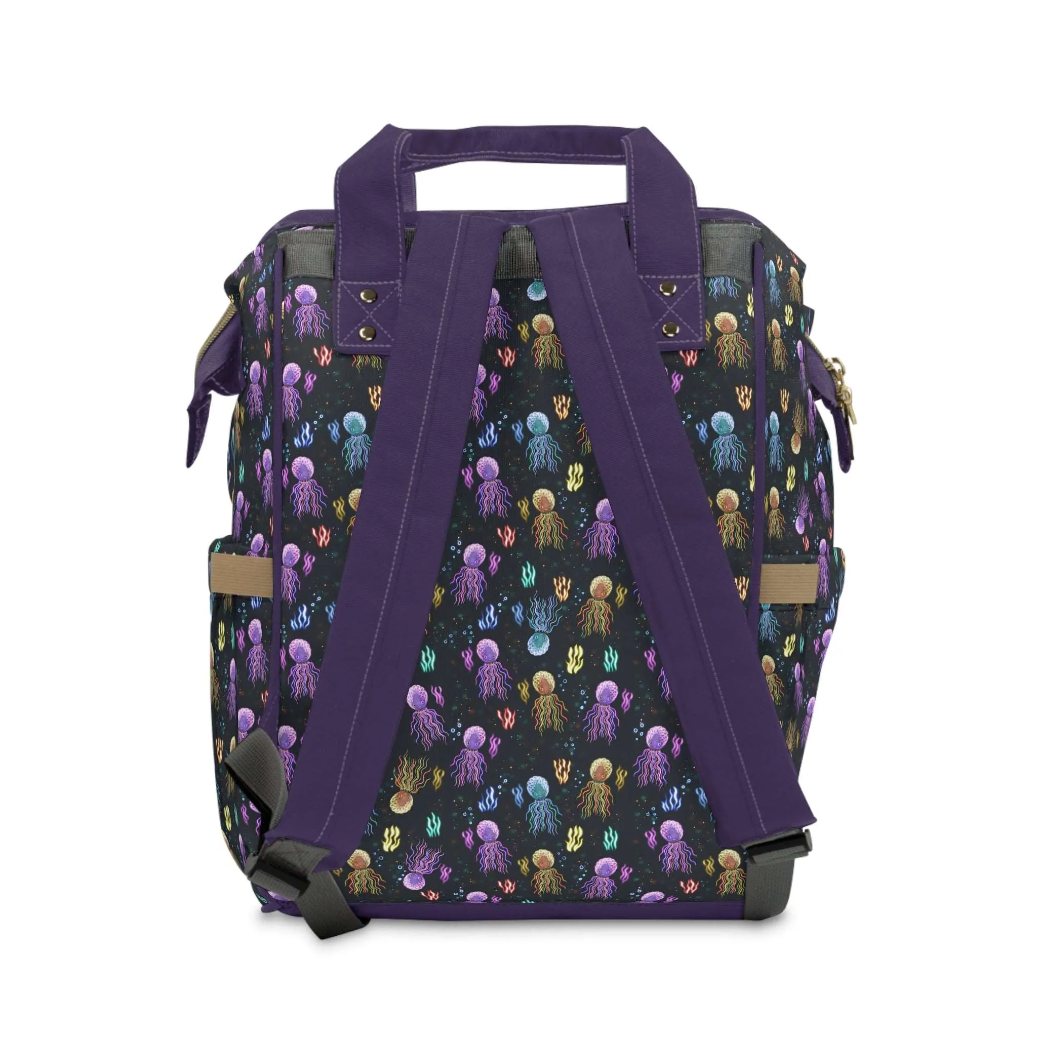 Underwater Fun Multi-Function Baby Changing Backpack Bag - Squidding Around