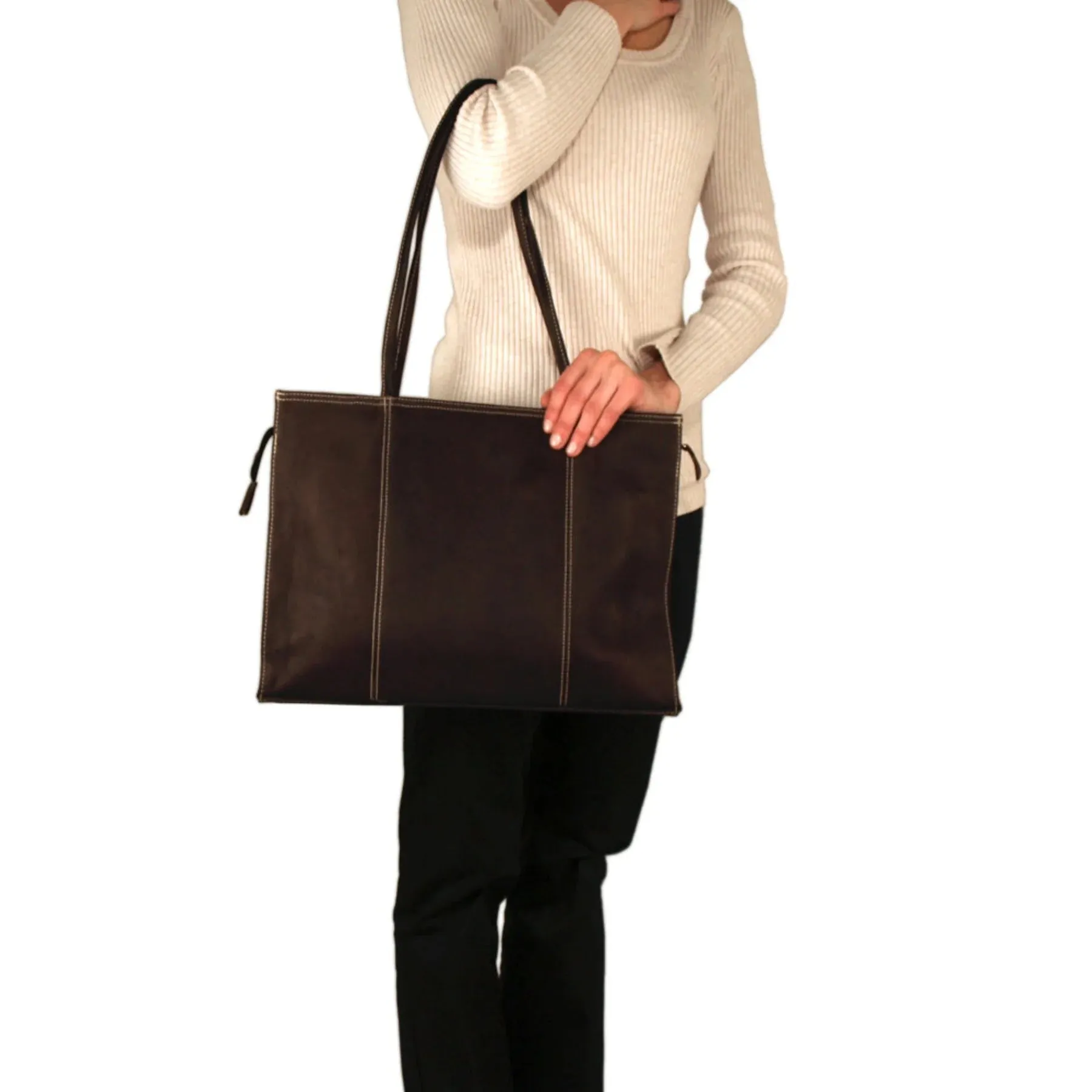 URBAN TOTE 14" Leather Bag