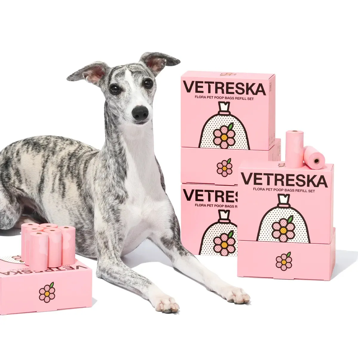 Vetreska - Flora Pet Poop Bags (20 rolls)