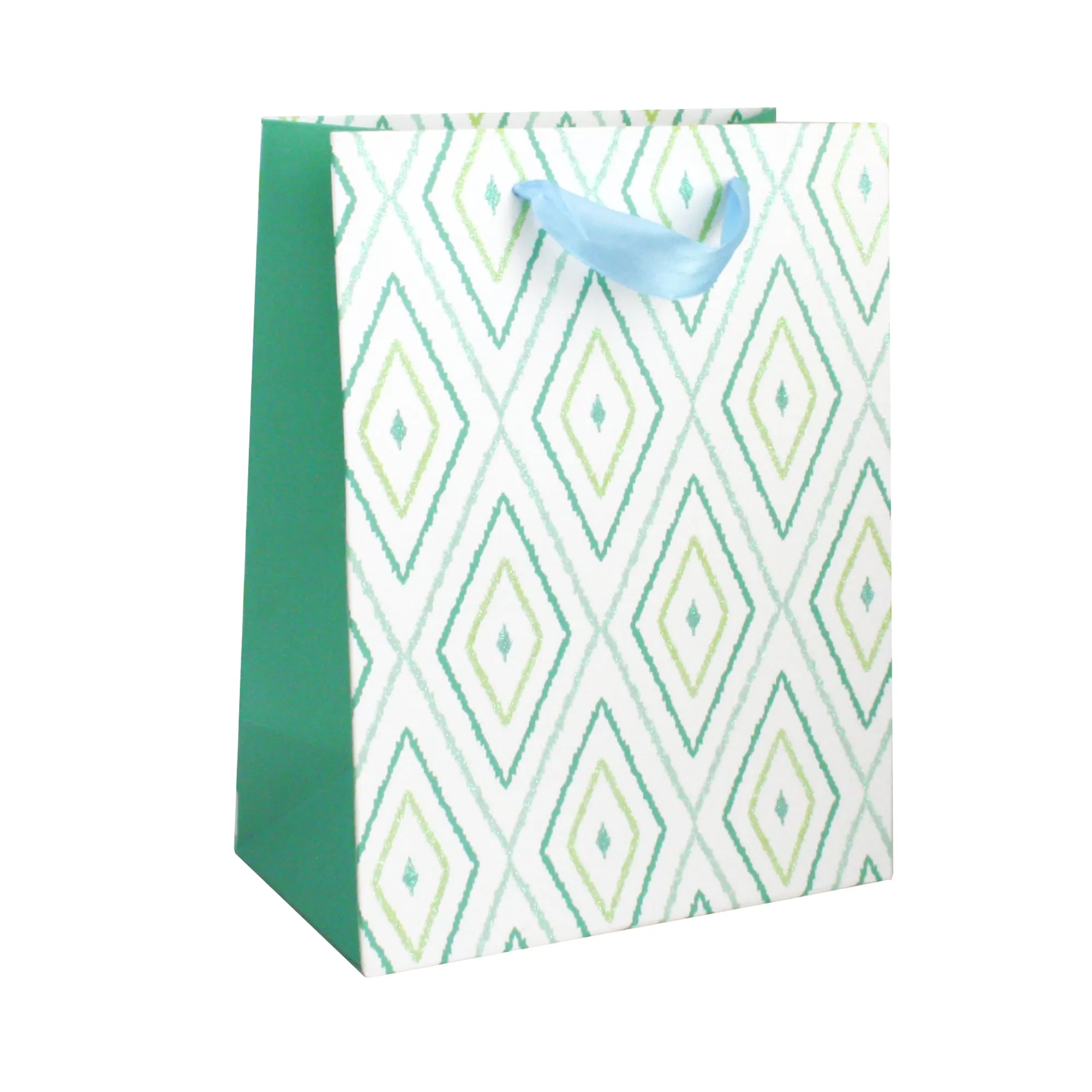 Vibrant Geometric Pattern Gift Bags - Set Of 4, Assorted Designs Sizes Available