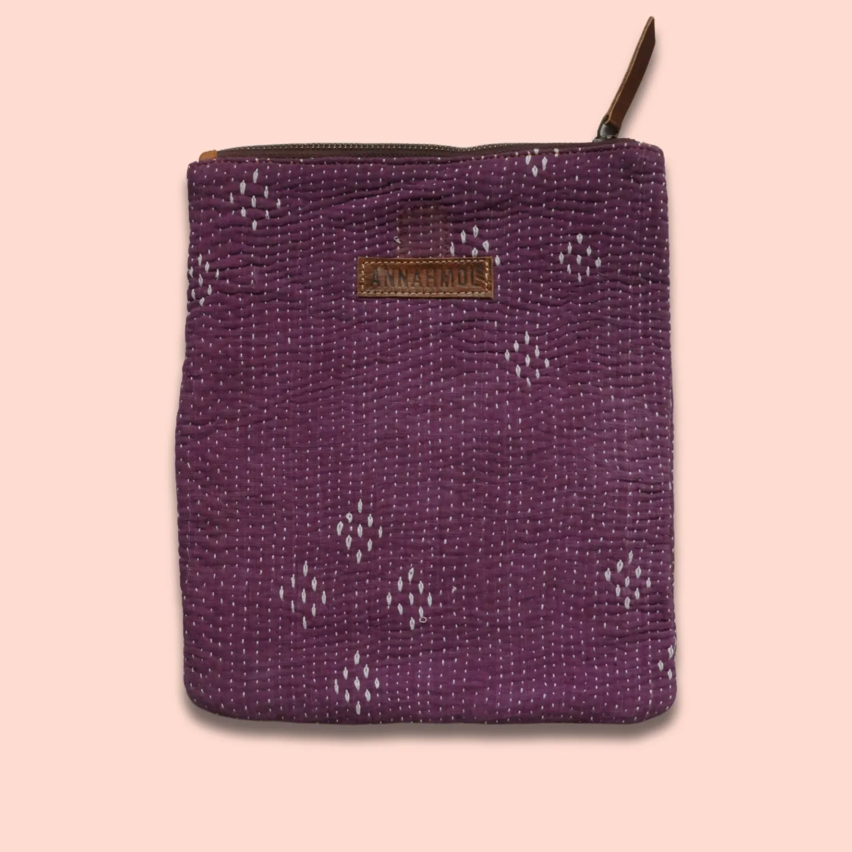 Vintage Bohemian Kantha Pouch   1