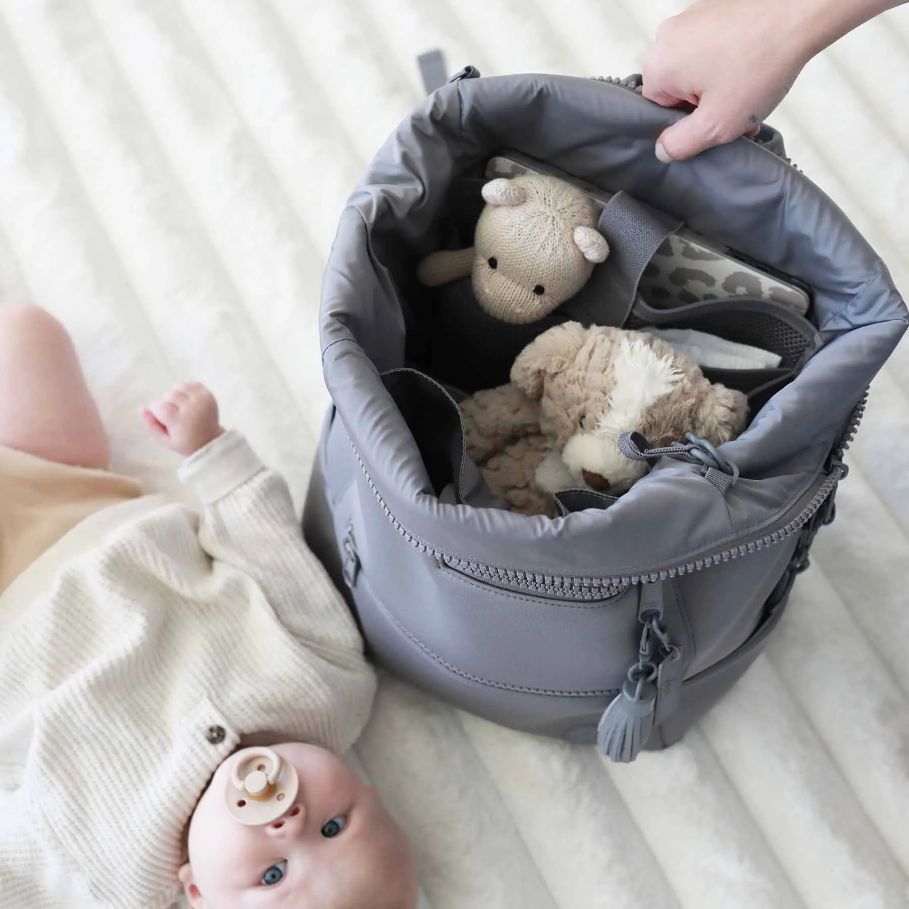 Weslie Diaper Backpack | Sea